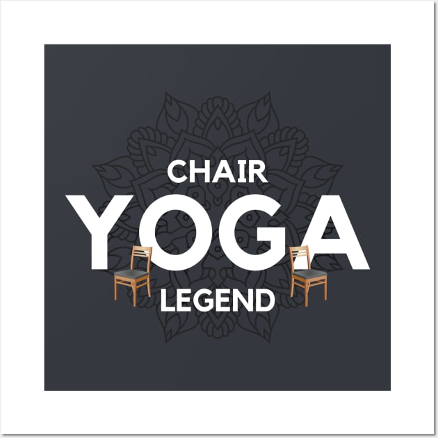 Chair Yoga Legend Wall Art by Ivanapcm